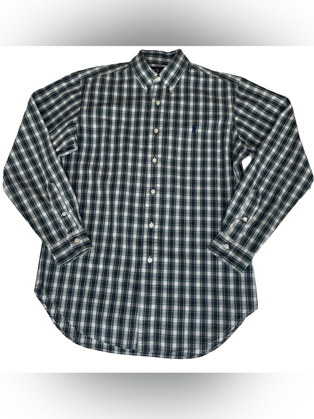 Ralph Lauren Classic Fit Plaid Dress Shirt